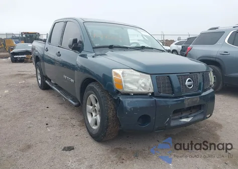 2005 Nissan Titan Xe z USA, uszkodzony, nr VIN 1N6AA07A05N504541